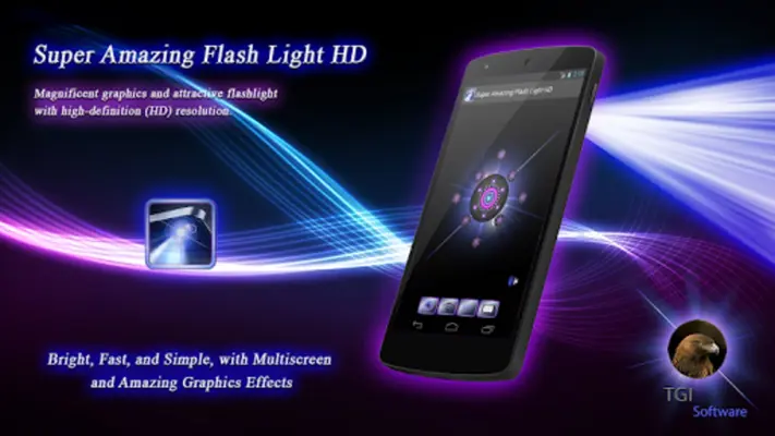 FlashLight (Super Amazing HD) android App screenshot 10